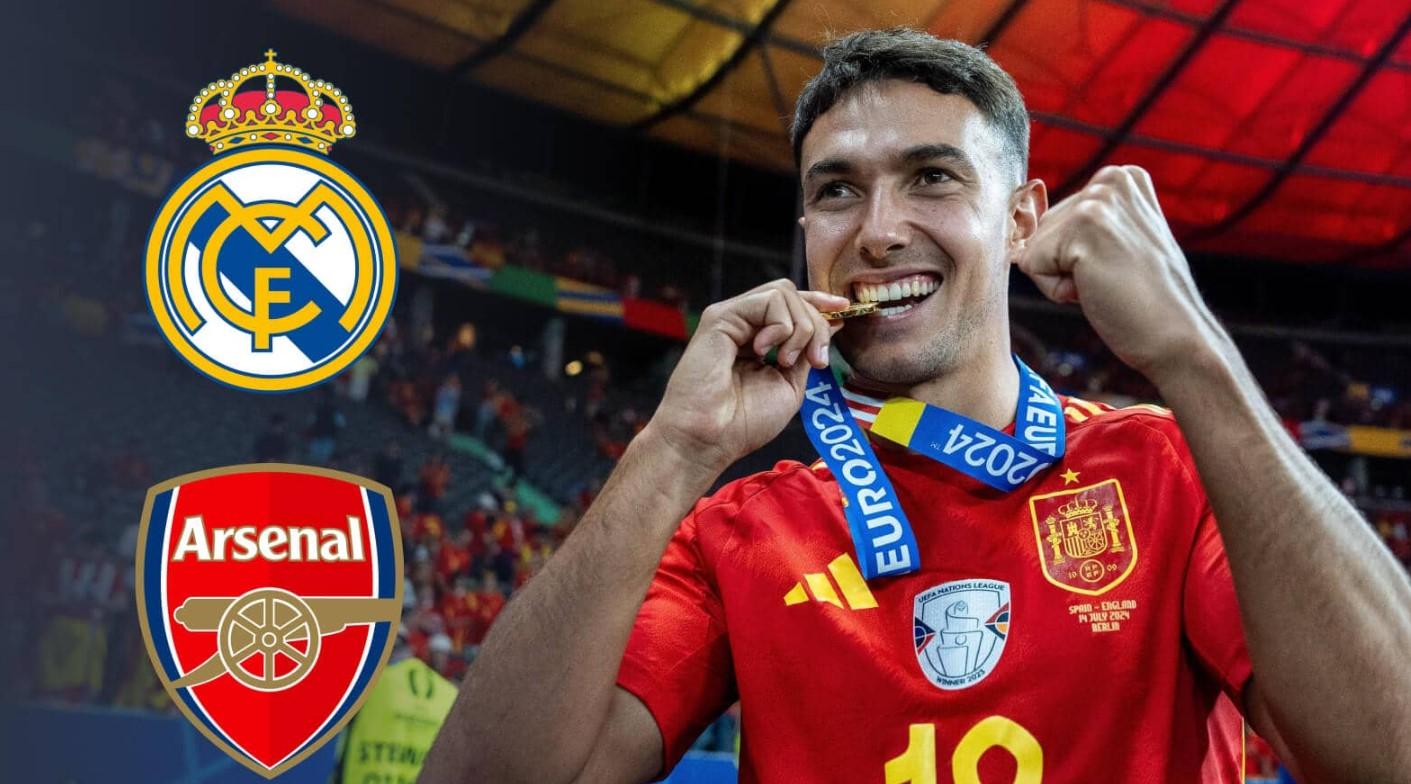 Lại thắng: Zubimendi muốn gia nhập Arsenal chứ không phải Real